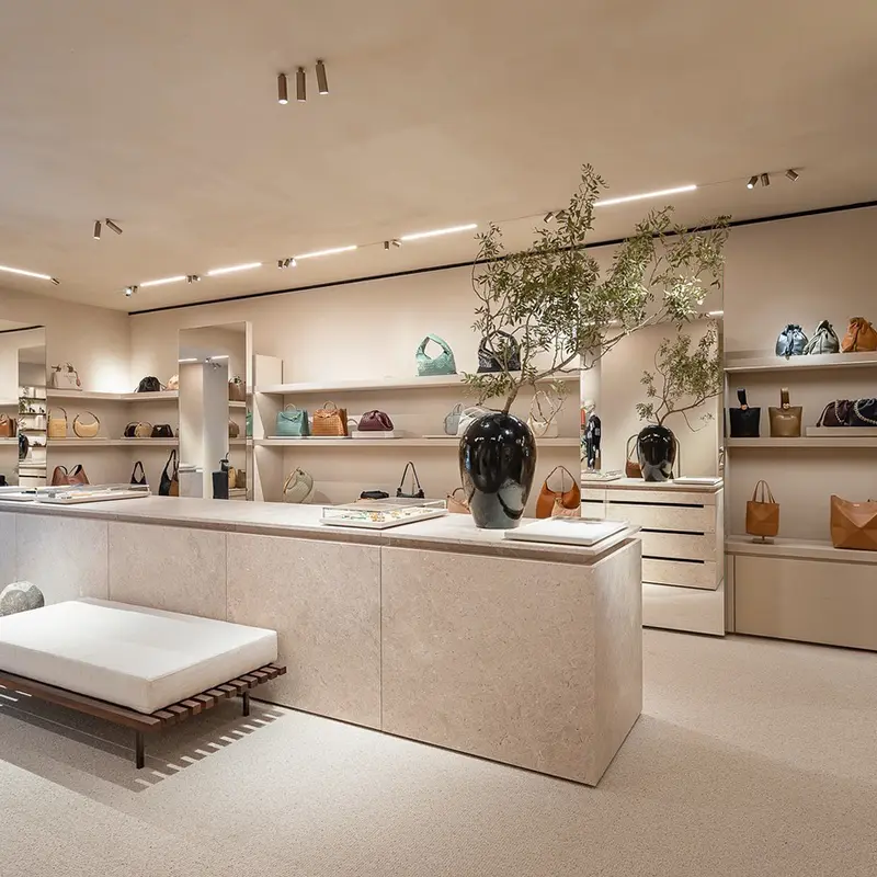 handbag display case