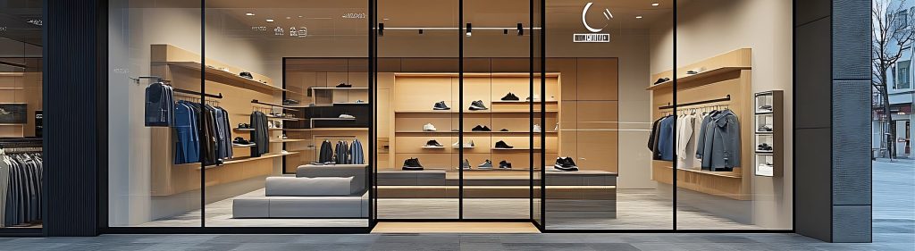 Clothing shop interior design skills for three types clothing shop