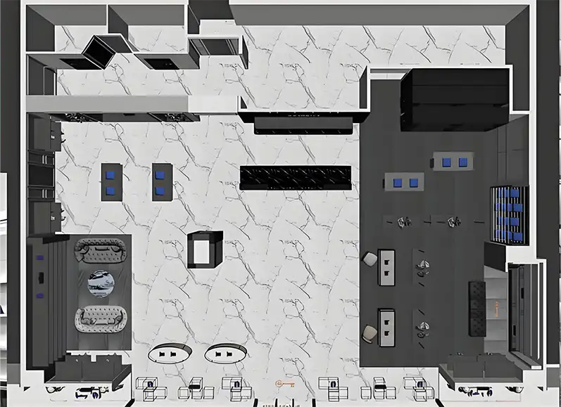 clothes display 3d