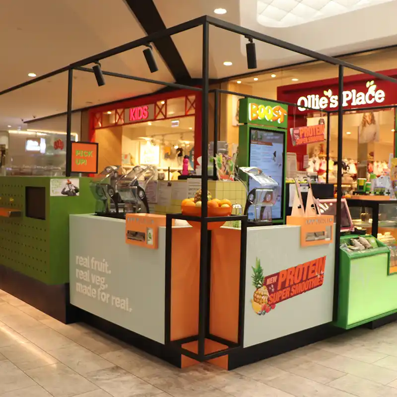bubble tea counter