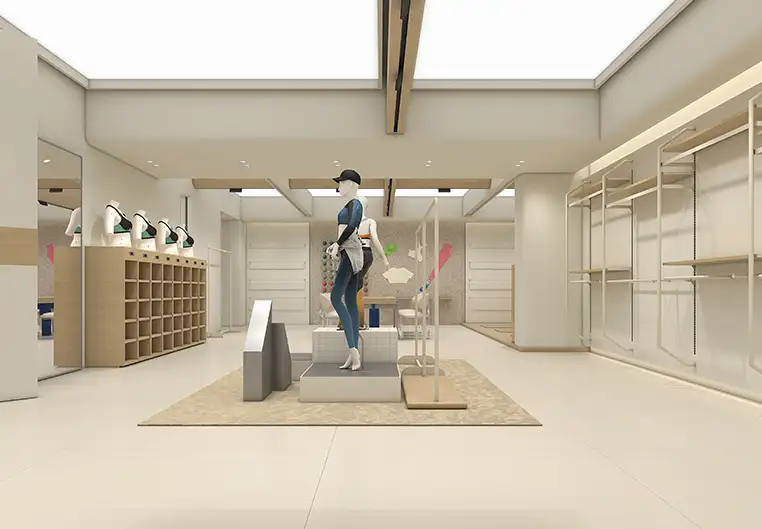 clothes rack display