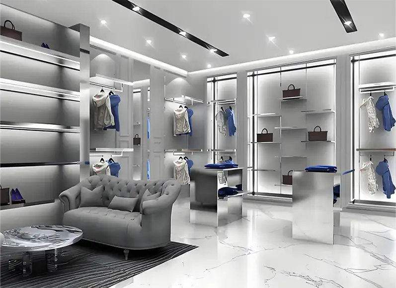 clothes display rack