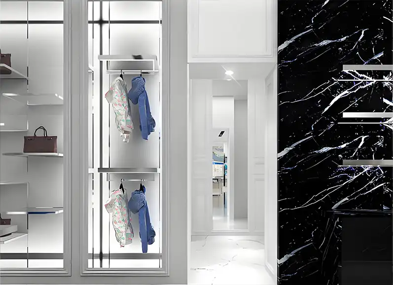 clothing store display rack