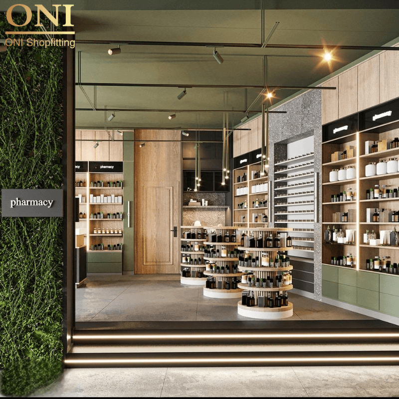 pharmacy interior design