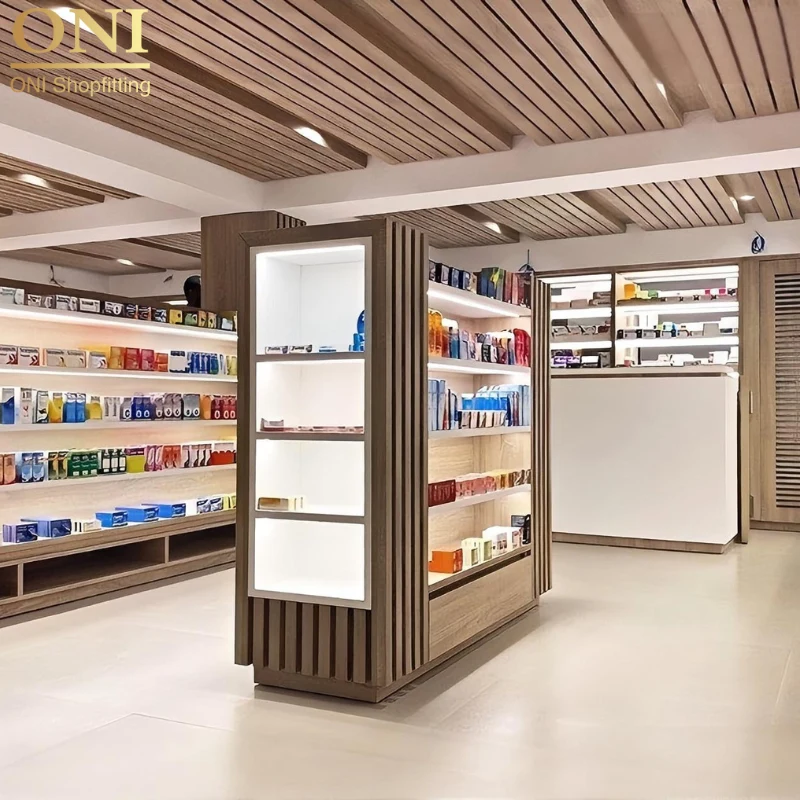 product shelves