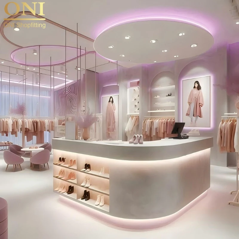 interior design for garment shop