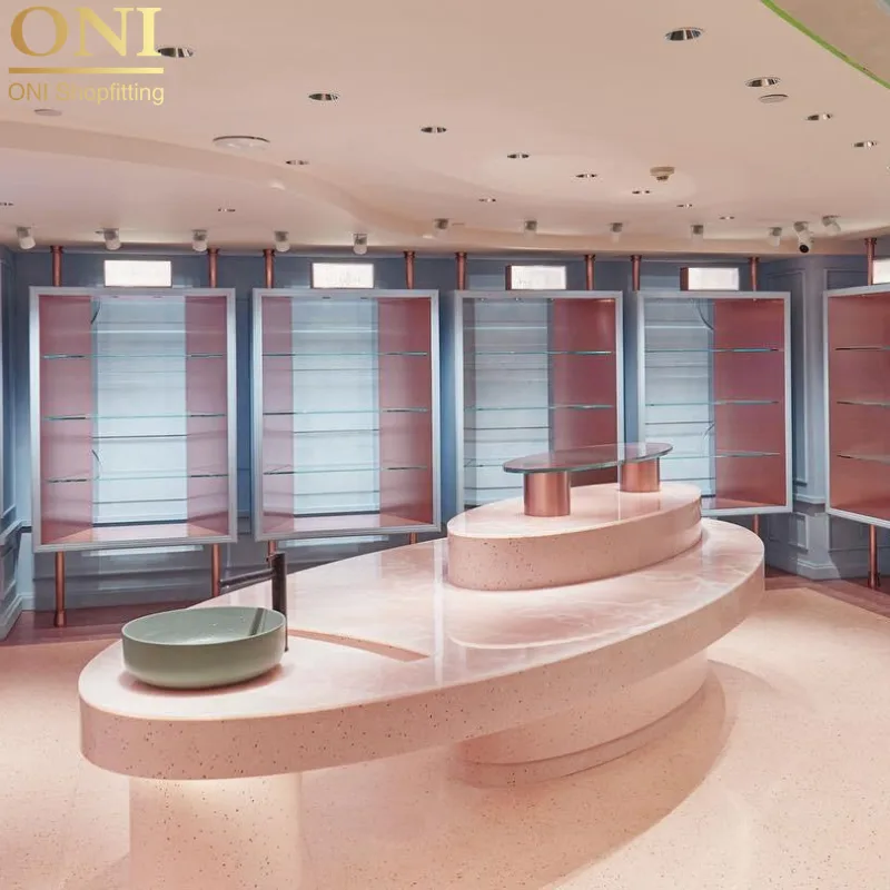 cosmetic display stand