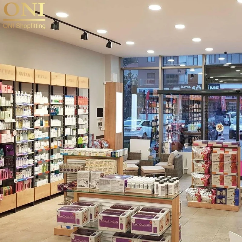 pharmacy shop counter design