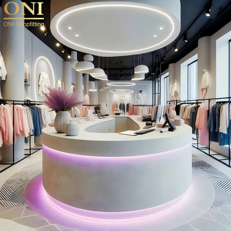 interior of a clothing store