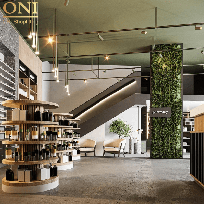 pharmacy interior design