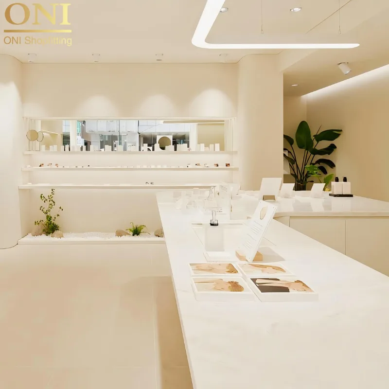 counter in a shop