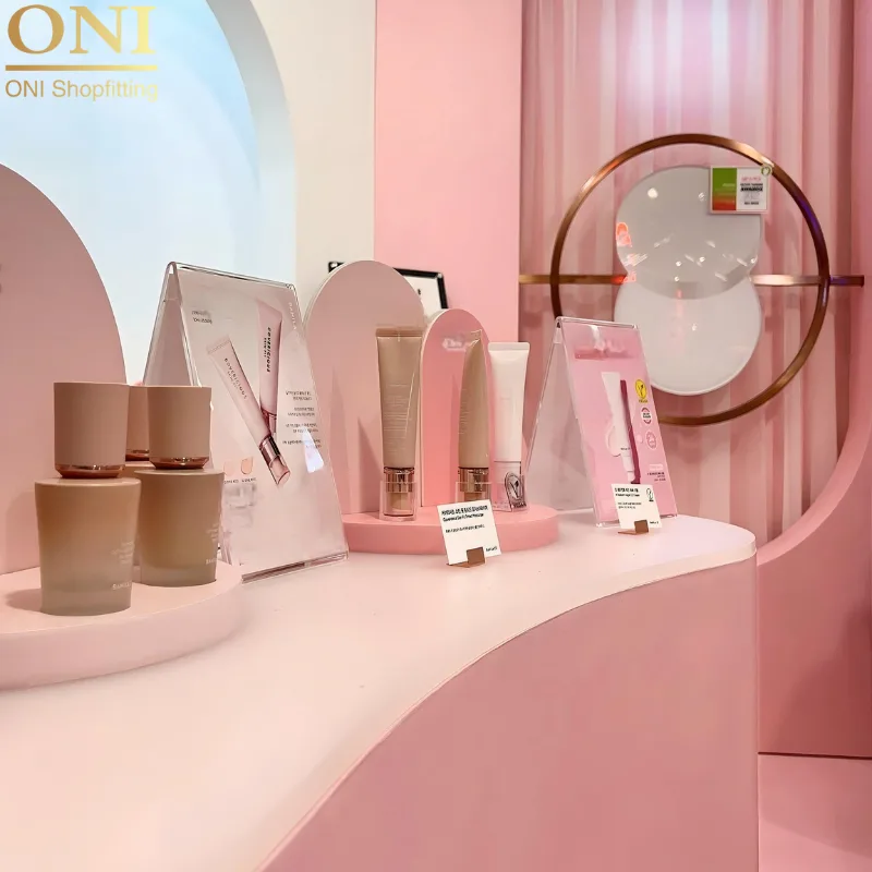 cosmetic shop display