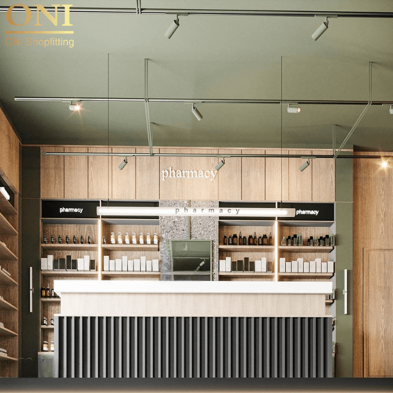 pharmacy interior design