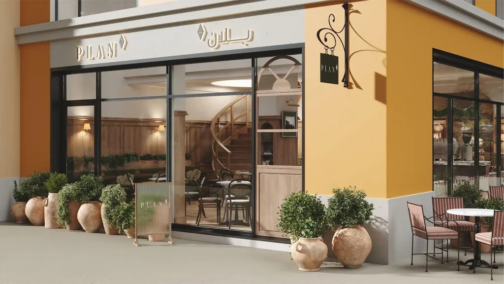 Bakery shop 3D layout and retail space planning
