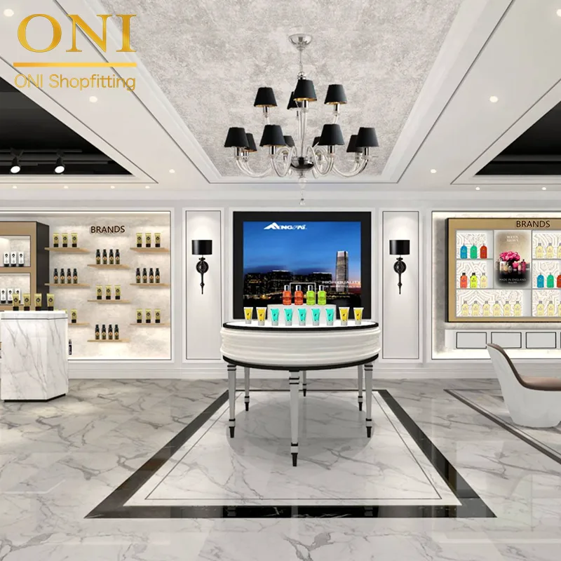 cosmetic shop interior