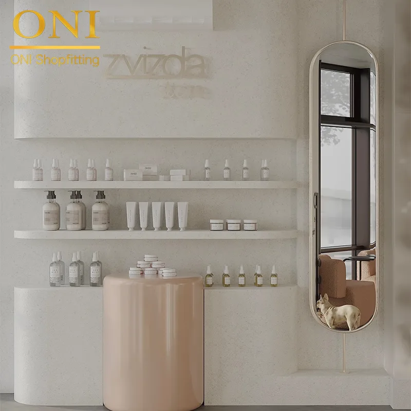 cosmetic retail displays