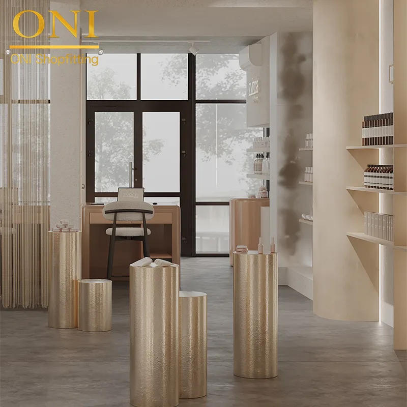 cosmetic retail displays