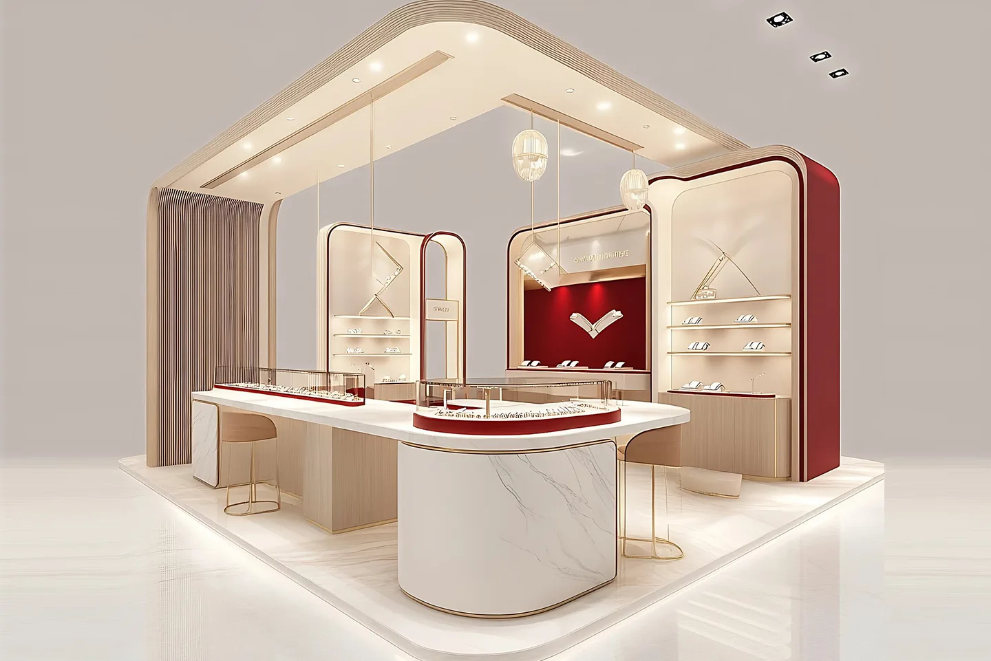 Fashion accessory kiosks