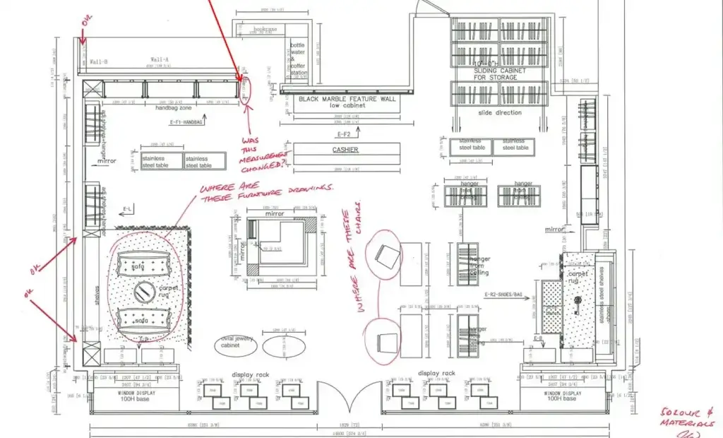 detailed drwaing