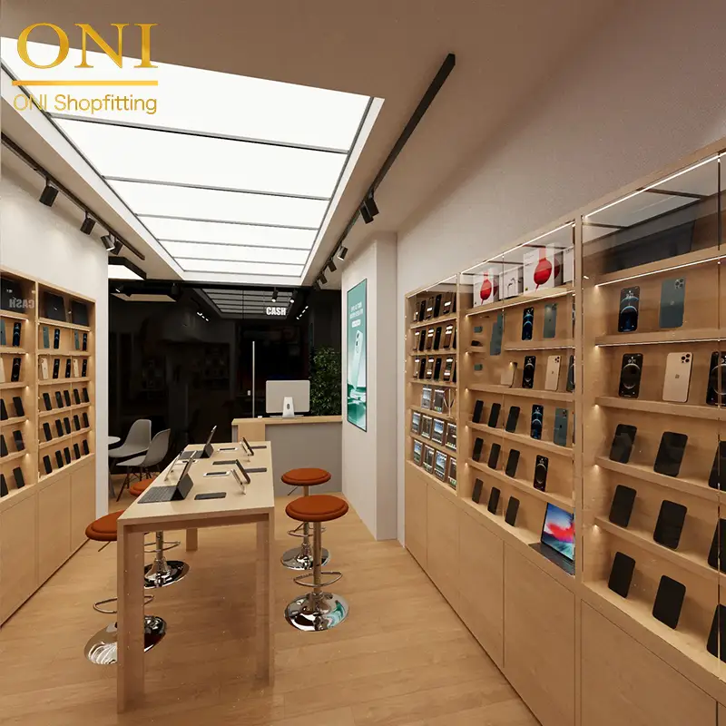 mobile shop decoration