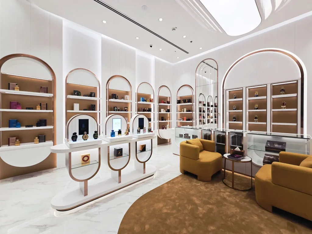 cosmetic shop design