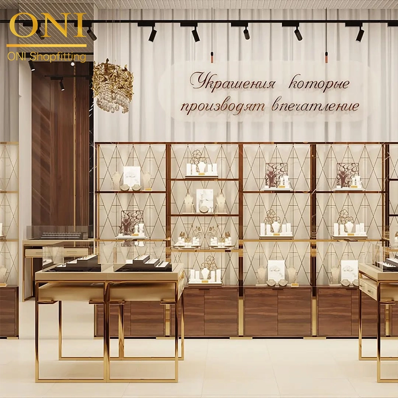 jewellery display window