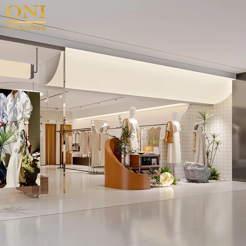 interior design for garment shop