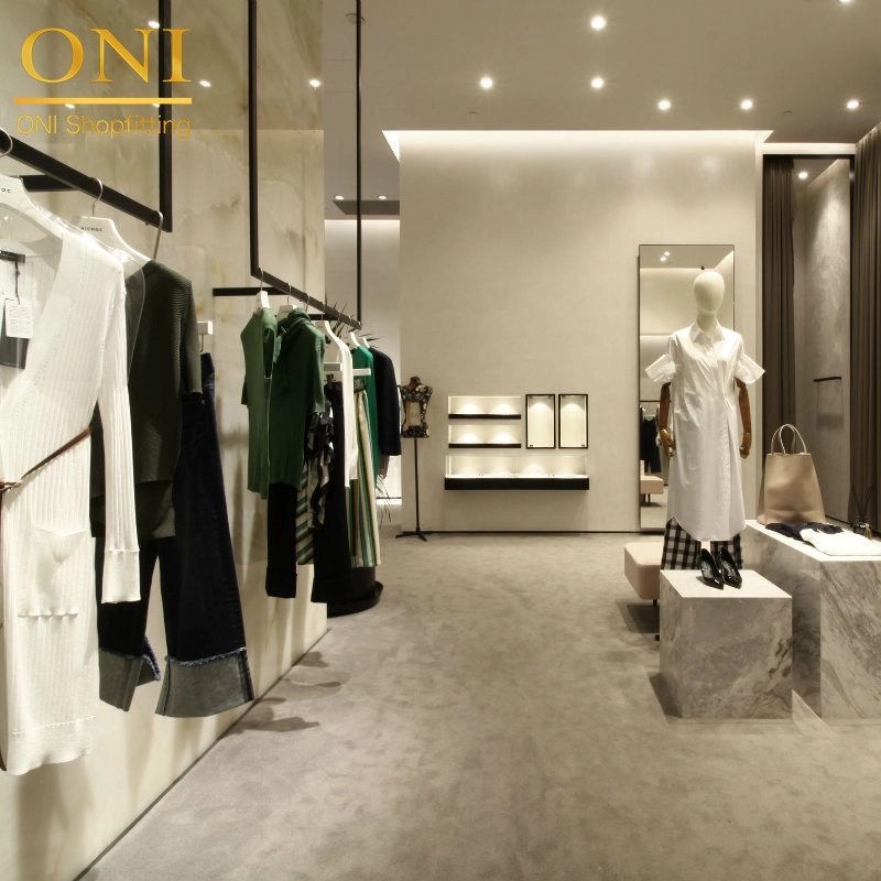 interior of a clothing store