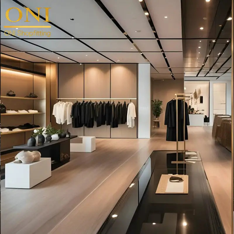 readymade garment shop interior design