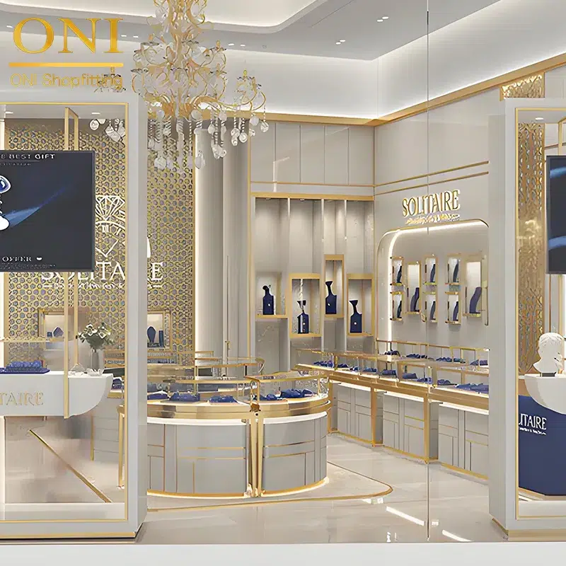jewelry wall mounted display cases