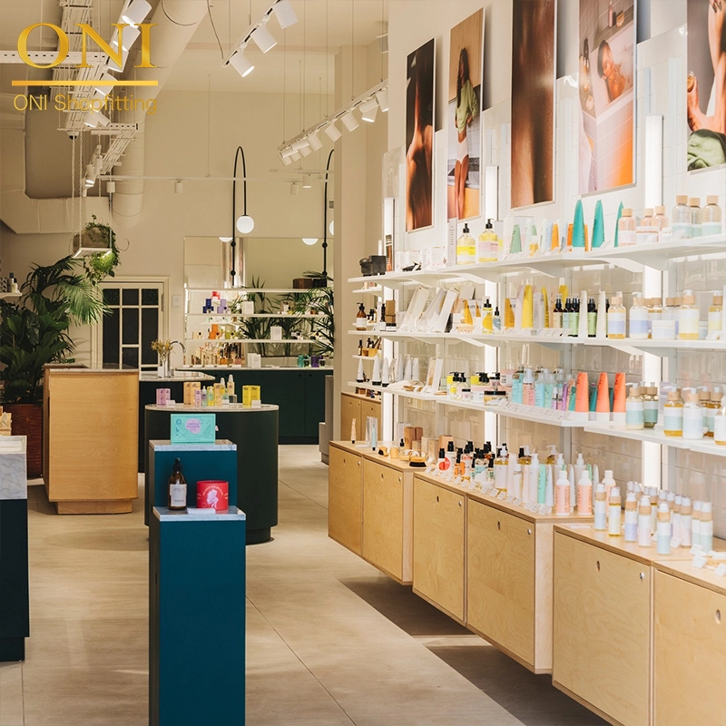 simple cosmetic shop design