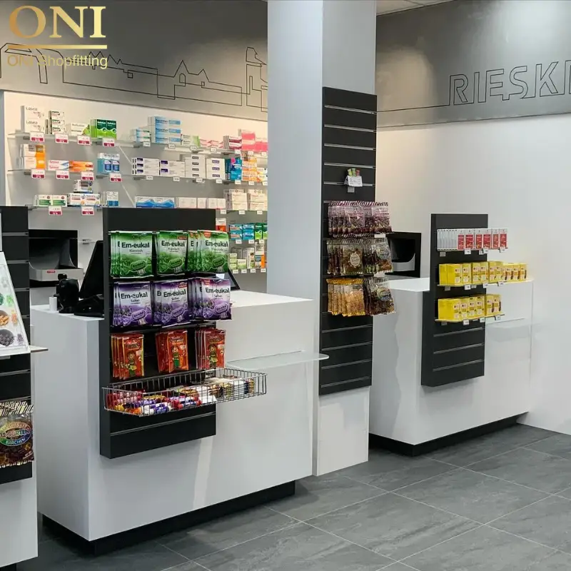 medical shop interior