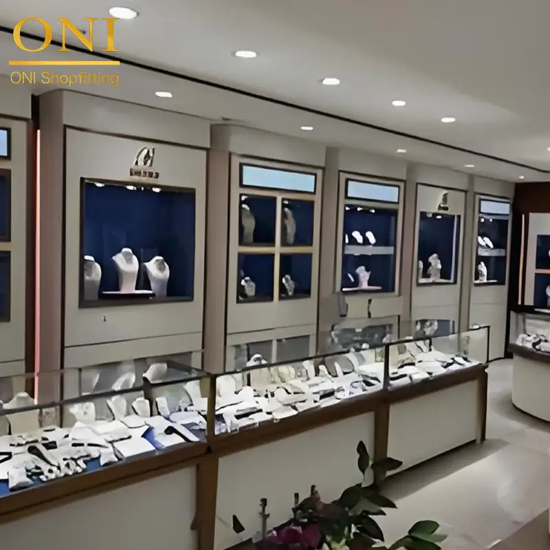 glass display case