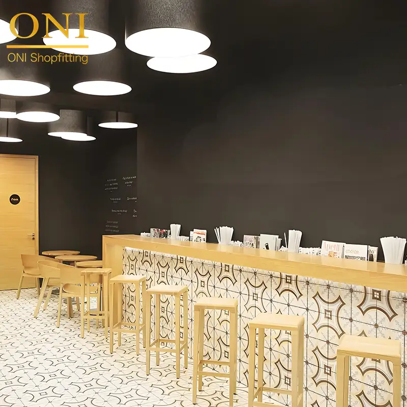 restaurant wall