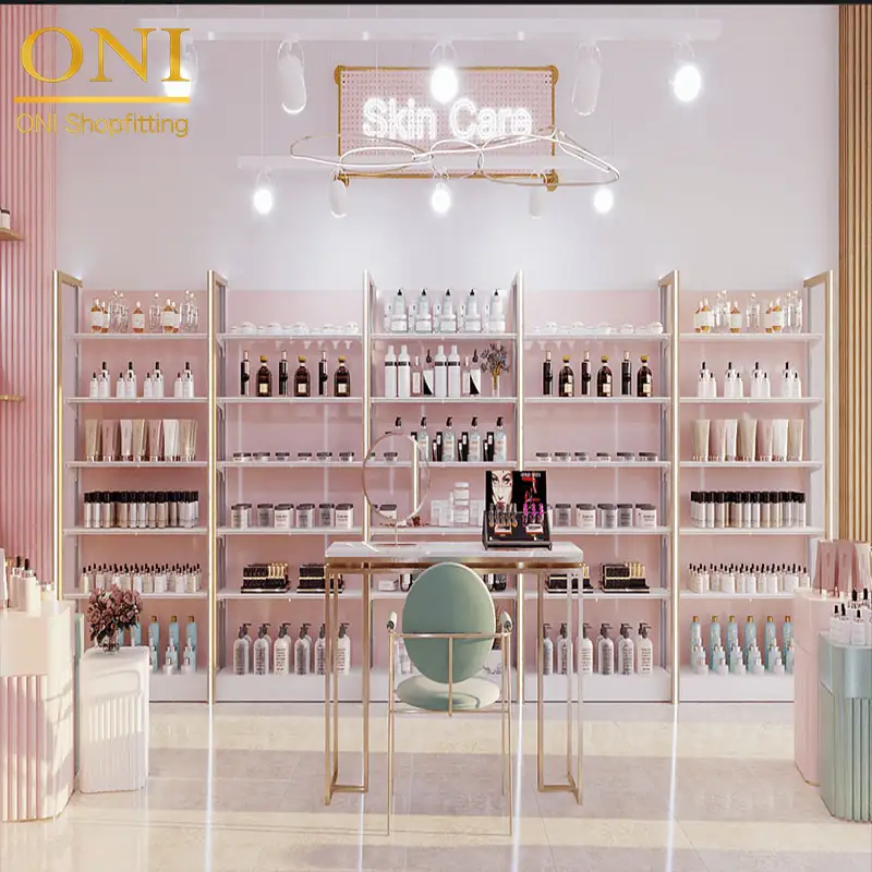 beauty parlour counter design