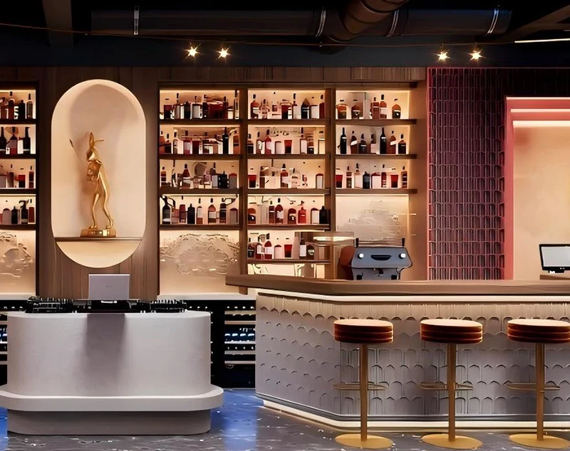 shop counter design