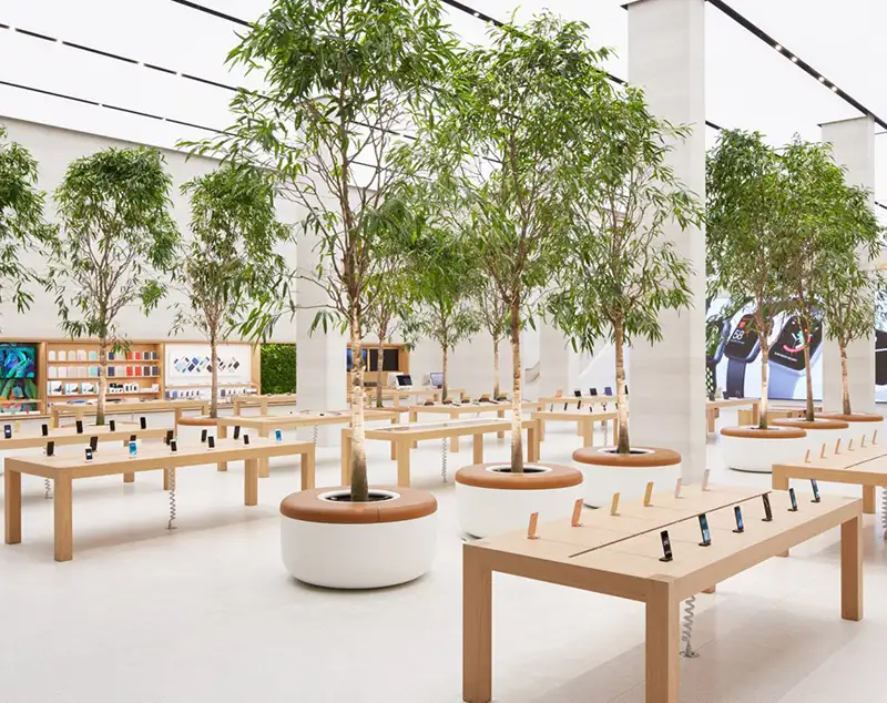 ONI Display Mobile Phone Shop Design with Table Display Stand