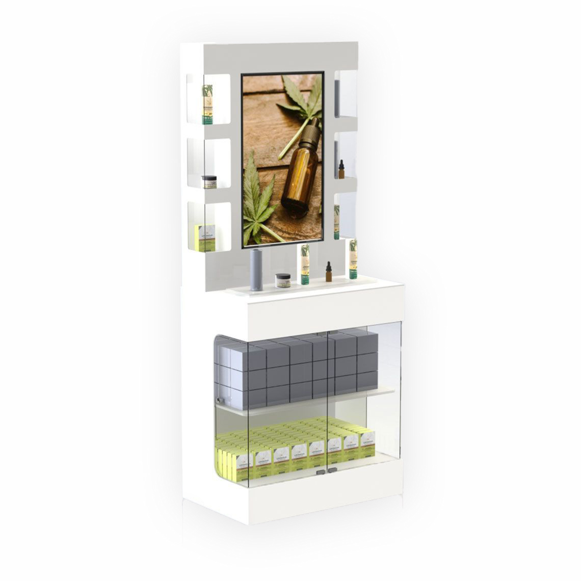 display stand cosmetics