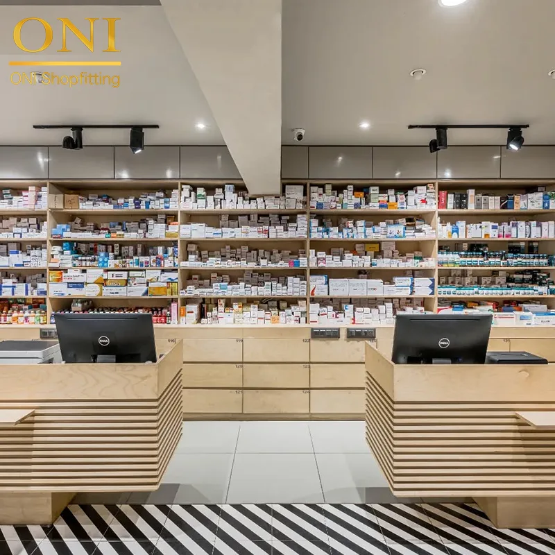 medical shop interior