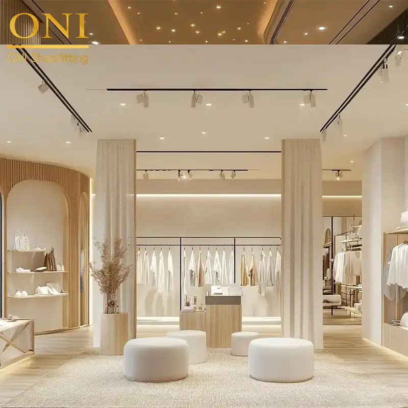 retail store clothing racks