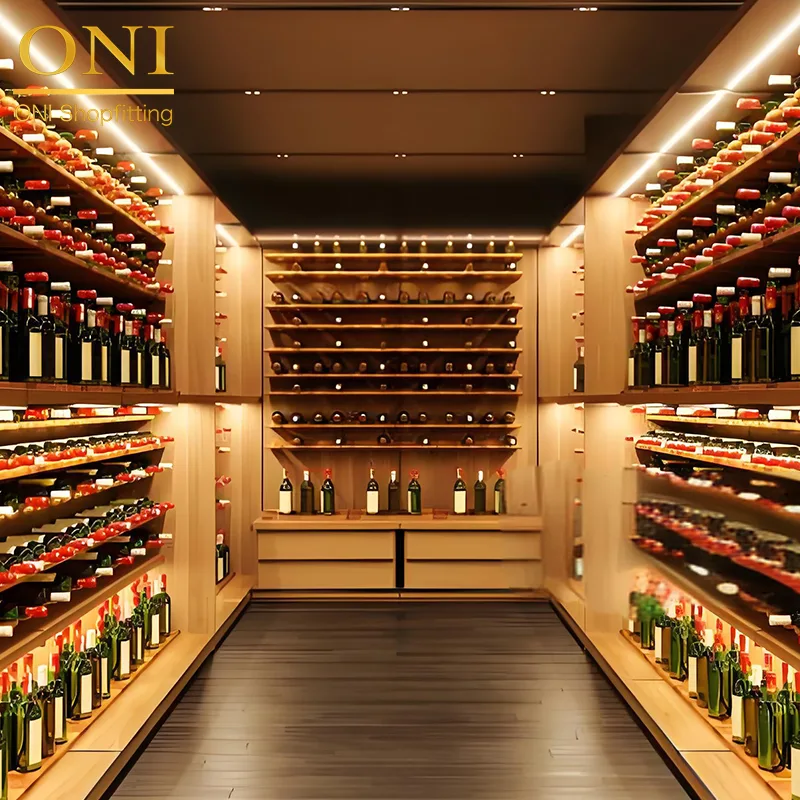 small wine cellar