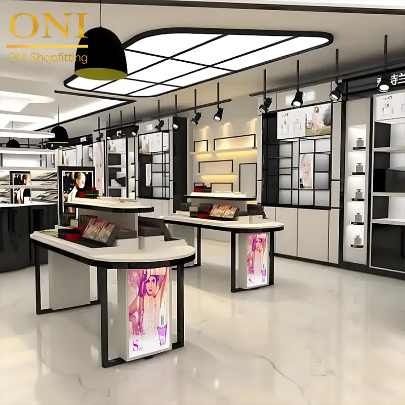 thiết kế shop mỹ phẩm