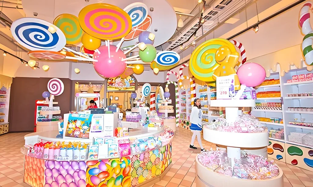 candy store display