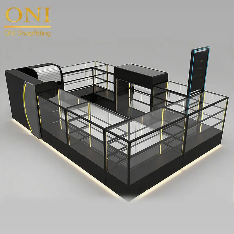 shopping mall kiosk