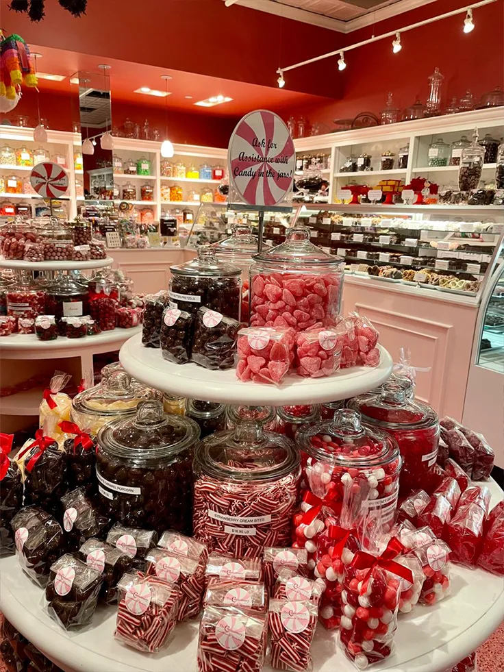 candy store display