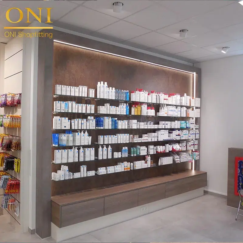 medical shop interior design