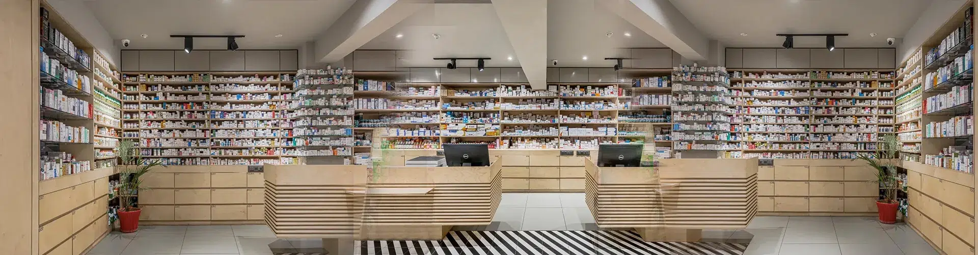 medical shop interior