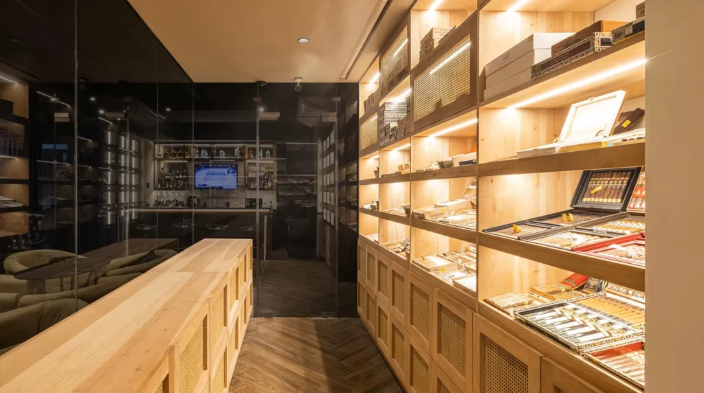 wooden cigar cabinets
