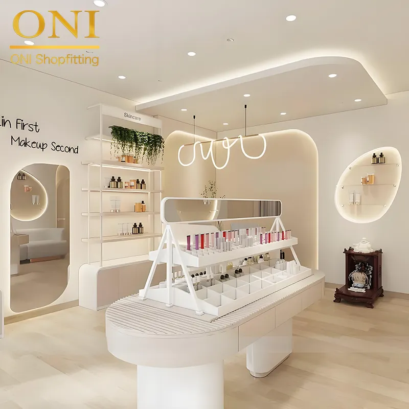 cosmetic counter display