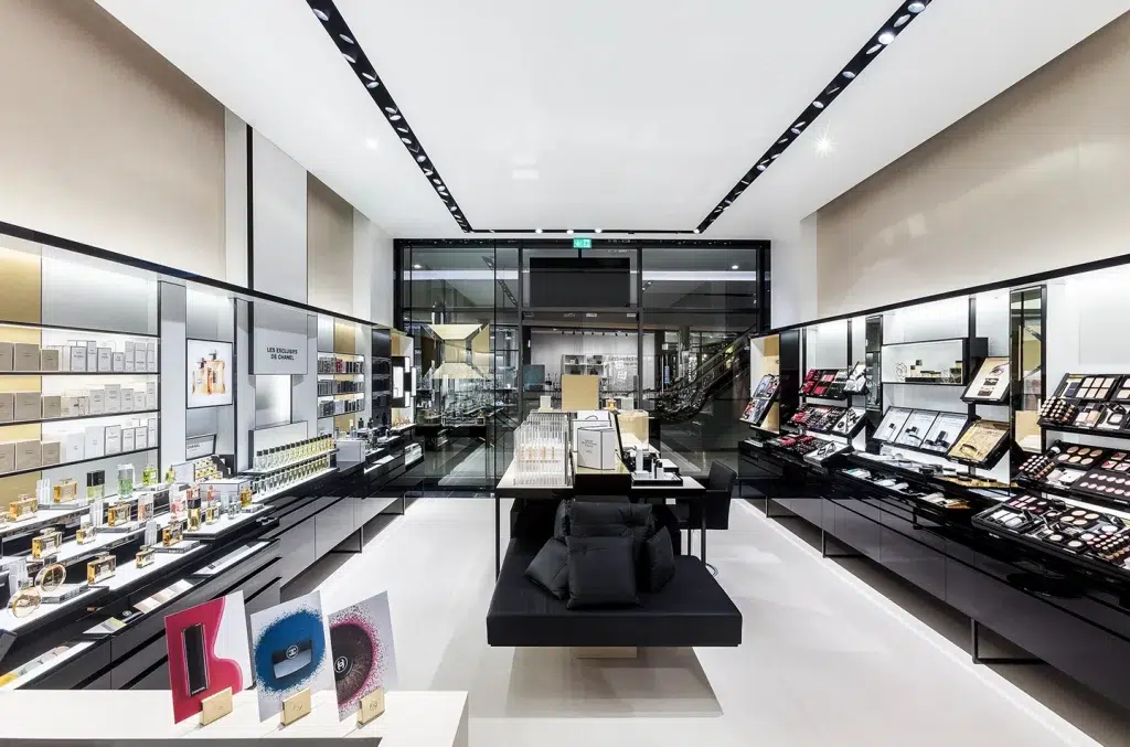 custom cosmetic display cases